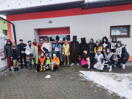 Hudební festival aneb ostatkový průvod v Roštění